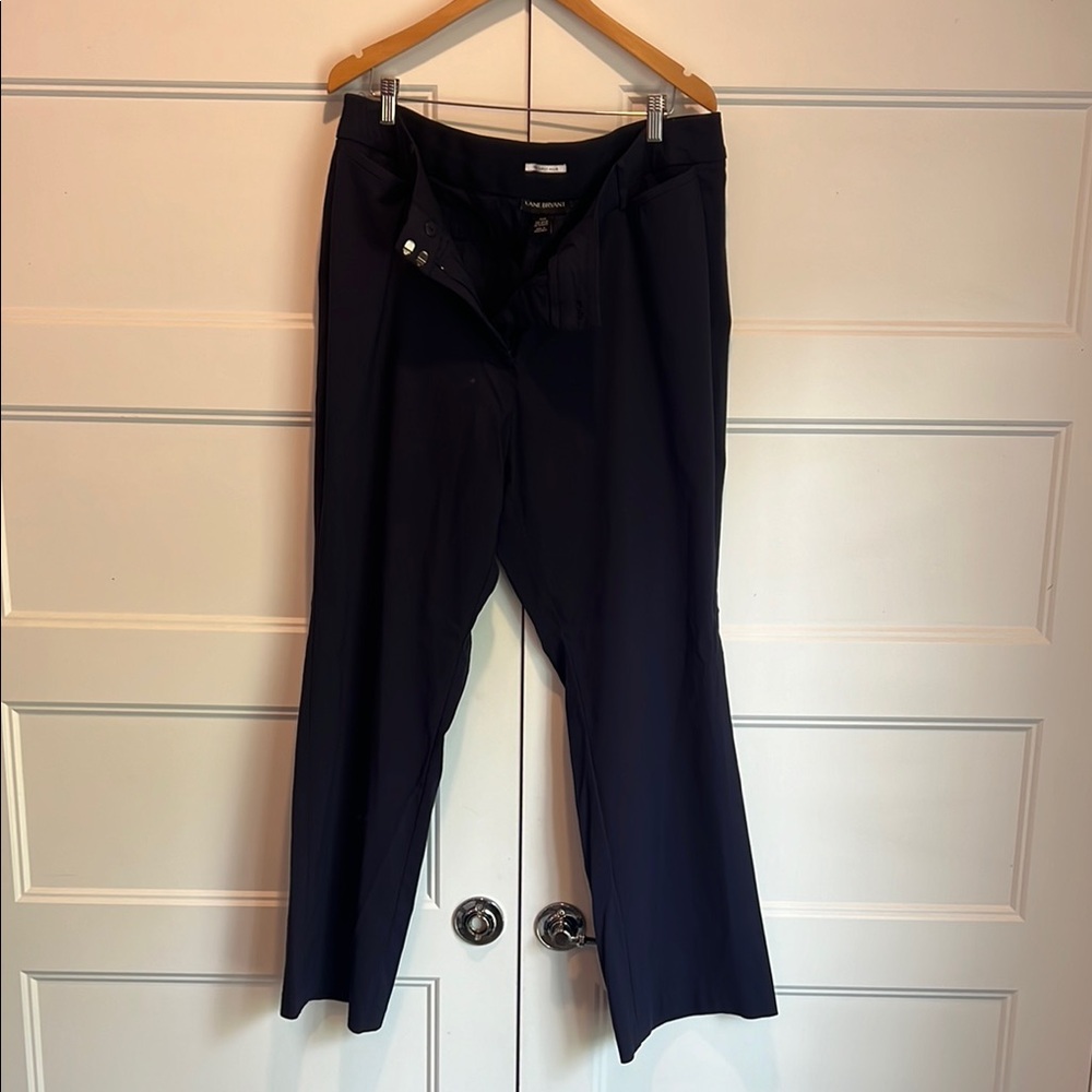 Lane Bryant Black Dress Pants Classic Design